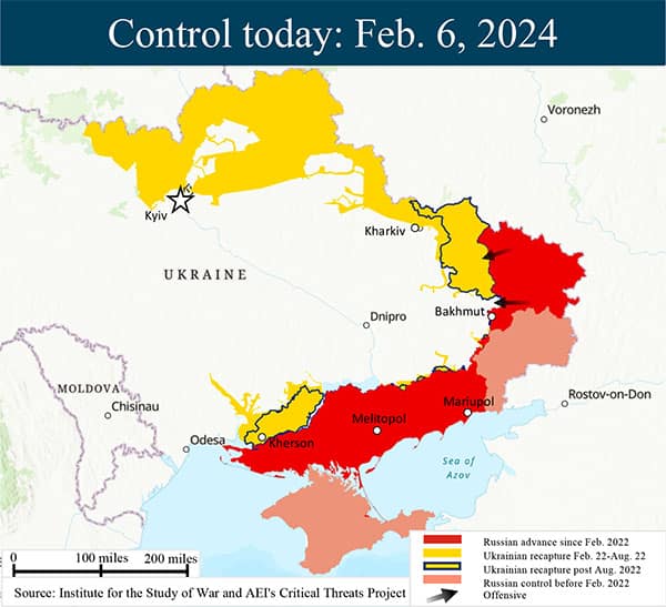Δύο χρόνια πόλεμος Ρωσίας – Ουκρανίας: Ο απολογισμός...